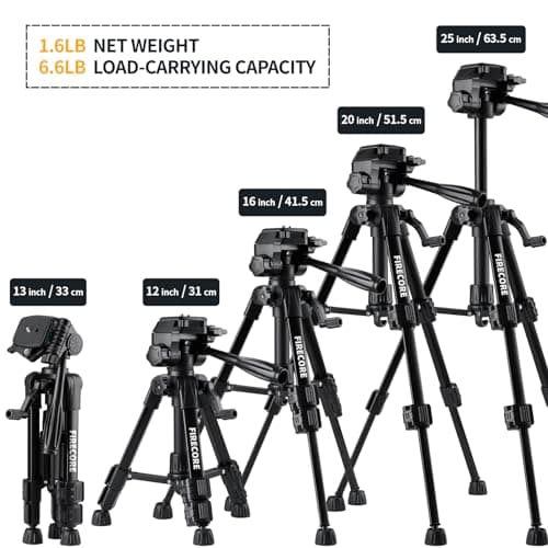 Firecore G20 Laser Croix Autonivelant 360 pour DIY et Chantier - Mini Niveau Laser Impulsion 63cm + Trépied + Piles AA +
