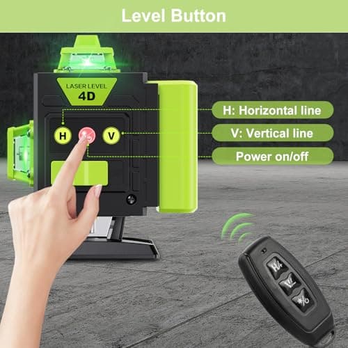 Laser Niveaux Professionnels Autonivelants 360° x 4 Zhenghong ZH03 - Nivellement Automatique & Mode Pulsé Extérieur - 2