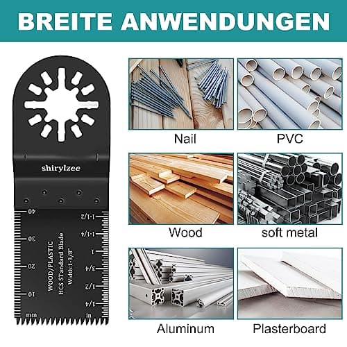 igsaw oscillante Multifonction 20 pièces Black&DeDecker Ryobi Rockwell WORX Outils pour Plastique Bois Métal Américains