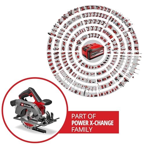 Einhell Scie circulaire portative sans fil TE-CS 18/165-2 Li-Solo Power X-Change (18 V, lame Ø 165 mm)
