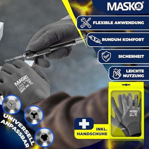 MASKO® outil multifonction puissant 200 W avec vitessevariable 10 000 à 40 000 tr/min Outil rotatif Mandrin à serrage ra
