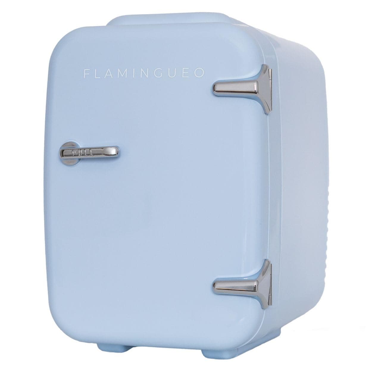 Flamingueo Mini Frigo - Petit Refrigerateur 4L, 12V/220V, Fonction Chaud et Froid