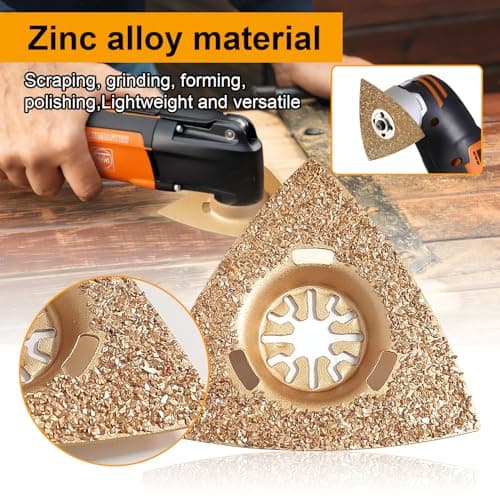 Outil Multifonction Scie Oscillante pour Construction et Atelier pour Famille Outils Meulage Dégagement Coupe Rotatif Mu