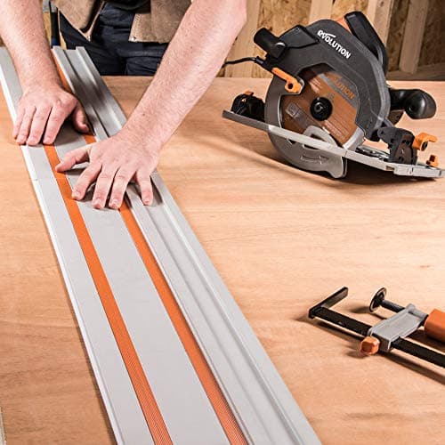 Guide De Coupe Universel Evolution Power Tools - Compatible Avec La Plupart Des Marques - Pour Une Ligne De Coupe Droite
