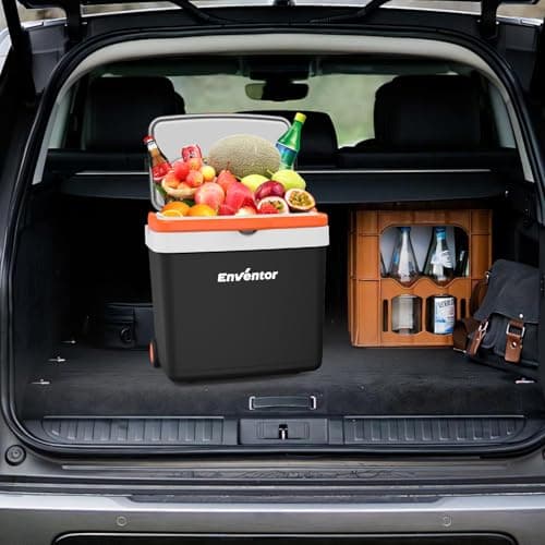 Glacière électrique Enventor 33 Litres Voiture Camping Bateau Mode ECO Réfrigérateur Allégeance Écologique