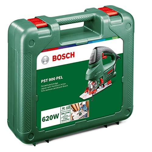 Bosch scie sauteuse PST 900 PEL en bois, professionnelle, travaux d'entretien domestique, 620W, cadence de coupe à vide