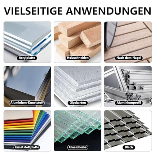 Multifonction Outil Scie Oscillante 15 Pcs 34mm Lame Universelle Bois Plastique
