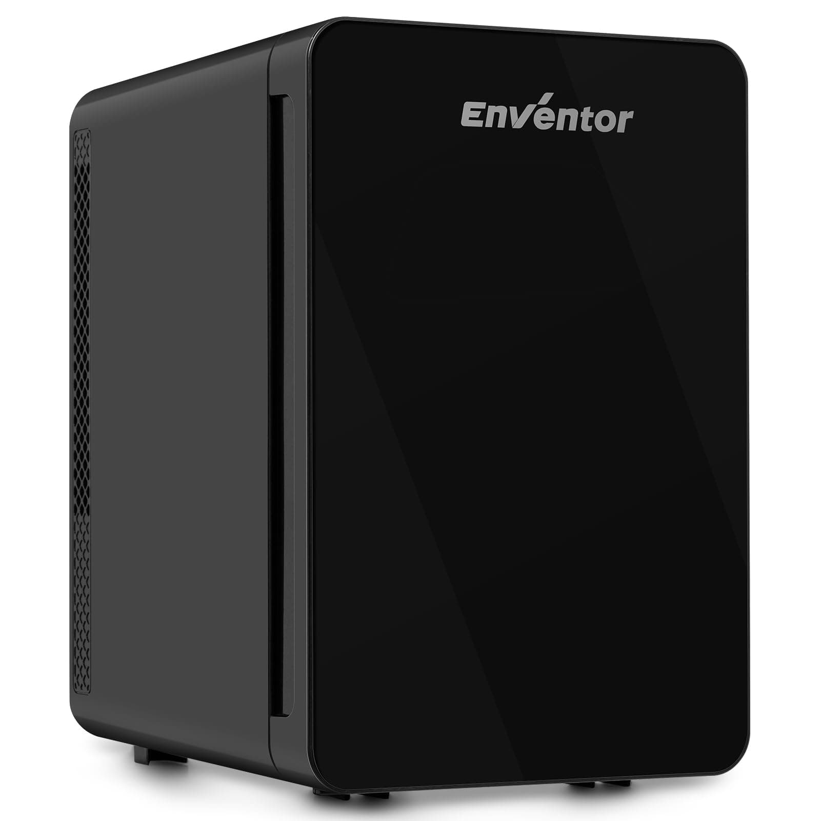 Enventor Mini Frigo 15 Litres, Petit Frigo Portable pour Cosmétiques, Bureau et Voiture