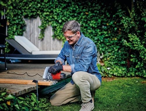 Einhell Scie circulaire Ø160 mm TC-CS 1250 pour professionnels, haute puissance et facilité d'utilisation en constructio