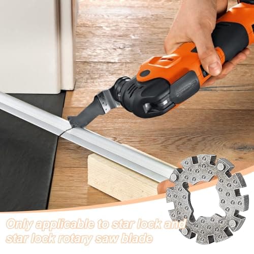 Adaptateur de Lame Robuste et Facile à Utiliser pour Adaptateur Universel, pour Outils Électriques (argent)