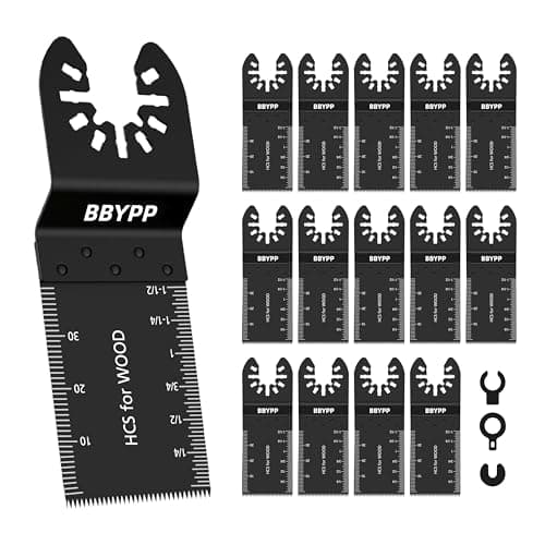 Outil Multifonction 14pcs 34mm Universel Pour Bois Plastique - Lame De Scie Oscillante