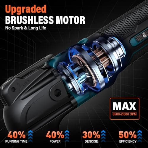 Outil Multifonction Oscillant Sans Fil Makita, Scie Oscillante à 6 Vitesses Réglables, Multitool pour Gratter, Couper et