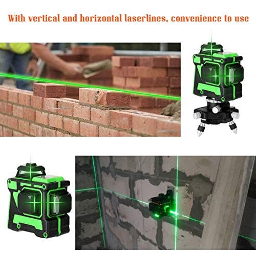 Niveau laser profesional multifonctionnel 3D 12 lignes horizontales et verticales avec auto-nivellement - Outillage pour