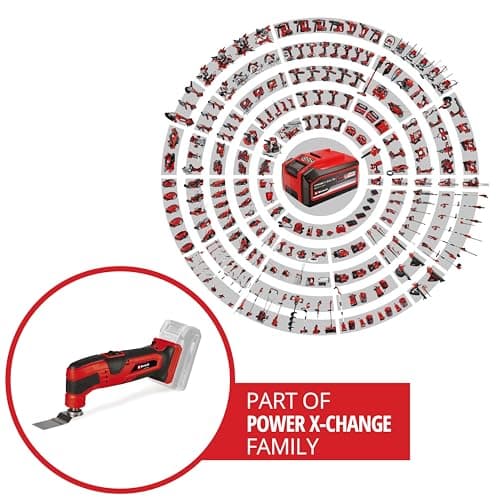 Einhell outil multifonction sans fil TC-MG 18 Li Solo Power X-Change pour professionnel au travail ou DIY