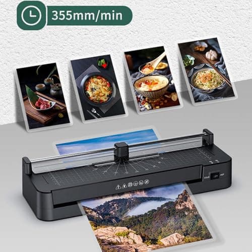 machine à plastifier thermal et froide photo a3 3 pouces fn337 bureau menu photo