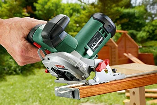 Bosch Mini scie circulaire à main sans fil UniversalCirc 12 - Bénéfices pour le bricolage - Idéal pour les professionnel