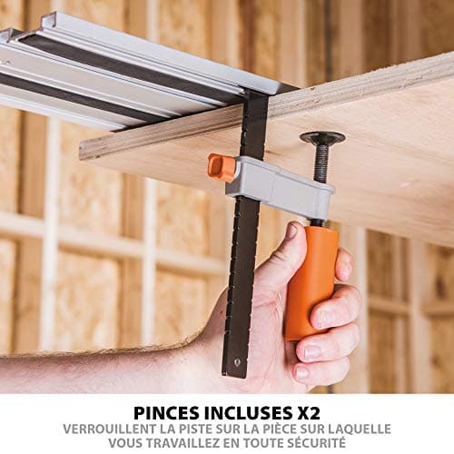 Guide De Coupe Universel Evolution Power Tools - Compatible Avec La Plupart Des Marques - Pour Une Ligne De Coupe Droite