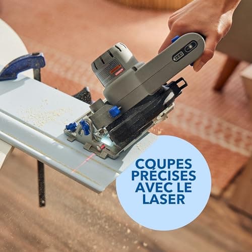 Dremel Blueprint 12V Station de Sciage Portative avec 1x Scie Compacte et 1x Station de Sciage pour Professionnels et Am