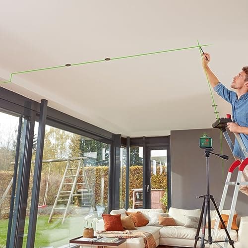 Bosch Laser lignes Advanced Level 360 avec trépied premium pour professionnels de l'attrition et aménagement intérieur e