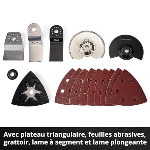 Outil multifonction Einhell VARRITO - Électrique - Travailleurs independents - Atelier - Grande autonomie - Verrouillage