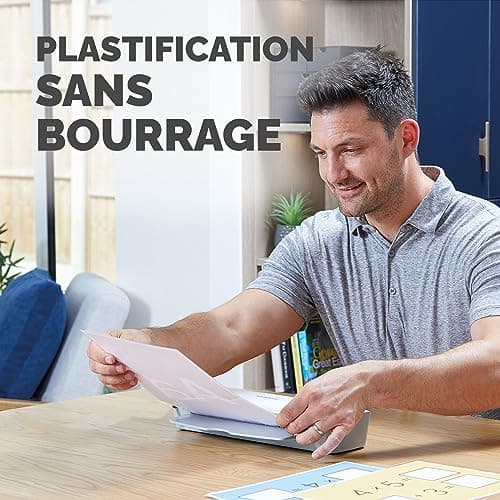 Plastifieuse ionique Fellowes A3 10 pochettes bureau maison loisirs créatifs