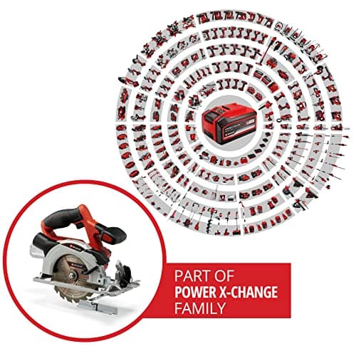Scie circulaire Einhell 150mm sans fil TE-CS 18/150 Li-Solo Power X-Change LED