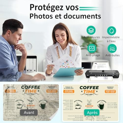 Plastifieuse A3 Plastifieuse A3 sans Bourrage Préchauffage Rapide