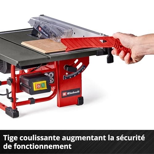 Einhell Scie circulaire sur table TC-TS 8 I 800 W Haute puissance Coupe précise Hommes et femmes Travail profesional Ave