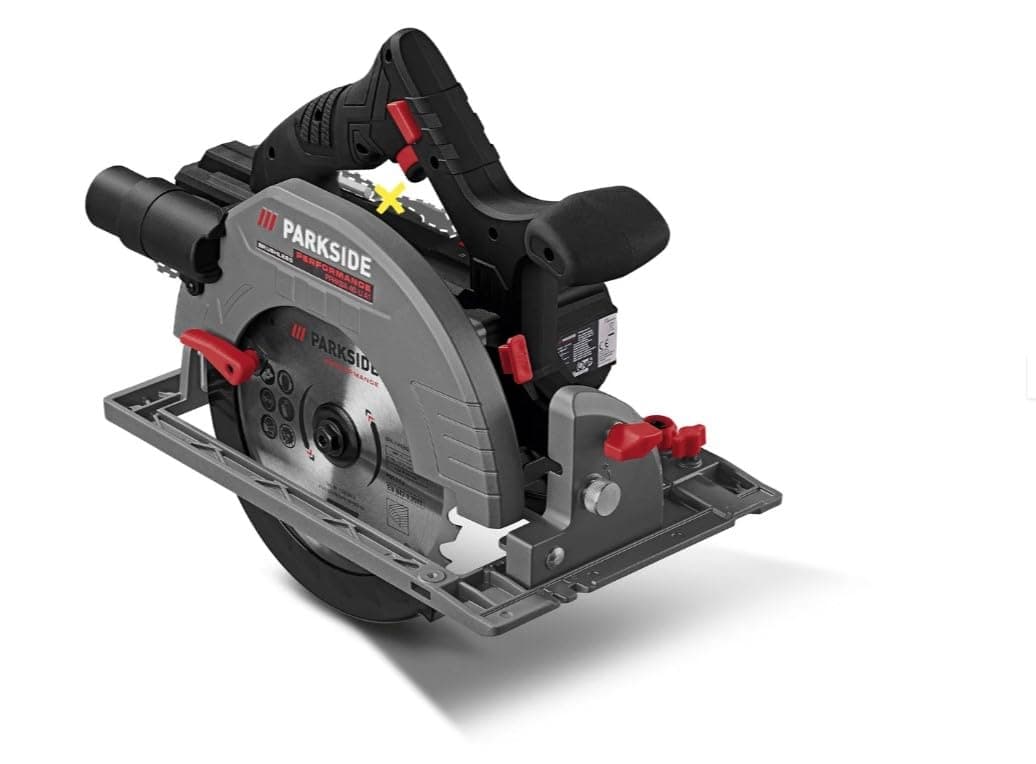 Parkside Performance PPHKSA Scie circulaire sans fil 40 V | Professional | Jardinage | Puissance remarquable | 40-Li | S