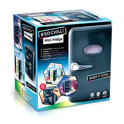 Canal Toys Mini Frigo Gamer 4L - Portable USB Réfrigérateur Noir - Idéal pour Boissons, Bureau ou Gaming - Design Compac