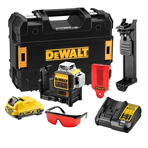 DEWALT Laser multilignes autonivelant 12V Li-Ion 2Ah - précision +/- 3mm - distance 30m | Utilisé par des professionnels