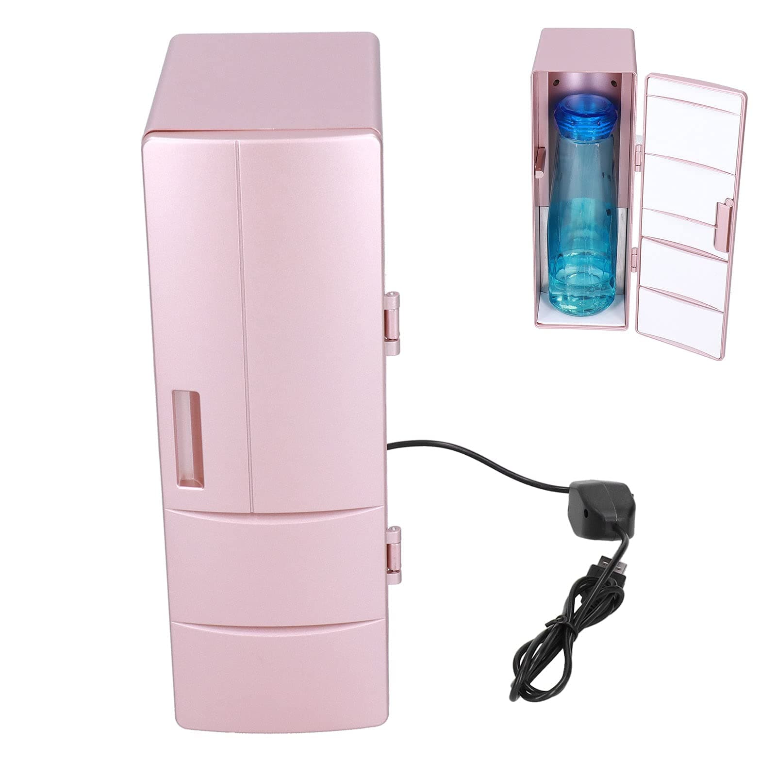 Topyond Mini Réfrigérateur, Portable, Idéal Pour Les Voitures et ChambresÀCoucher