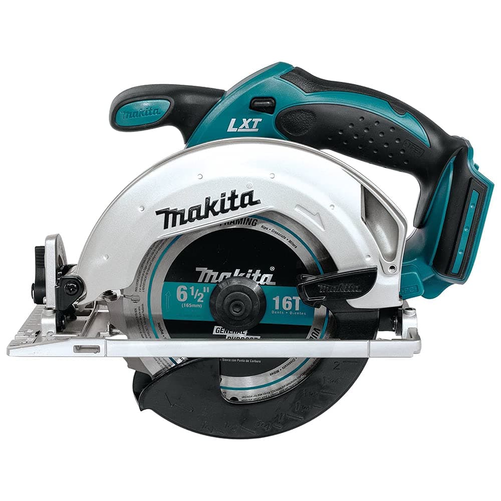 Scie circulaire Makita 18V LXT Ø 165 mm - Machine seule - Idéal pour professionnels - Puissance et souplesse - Portable
