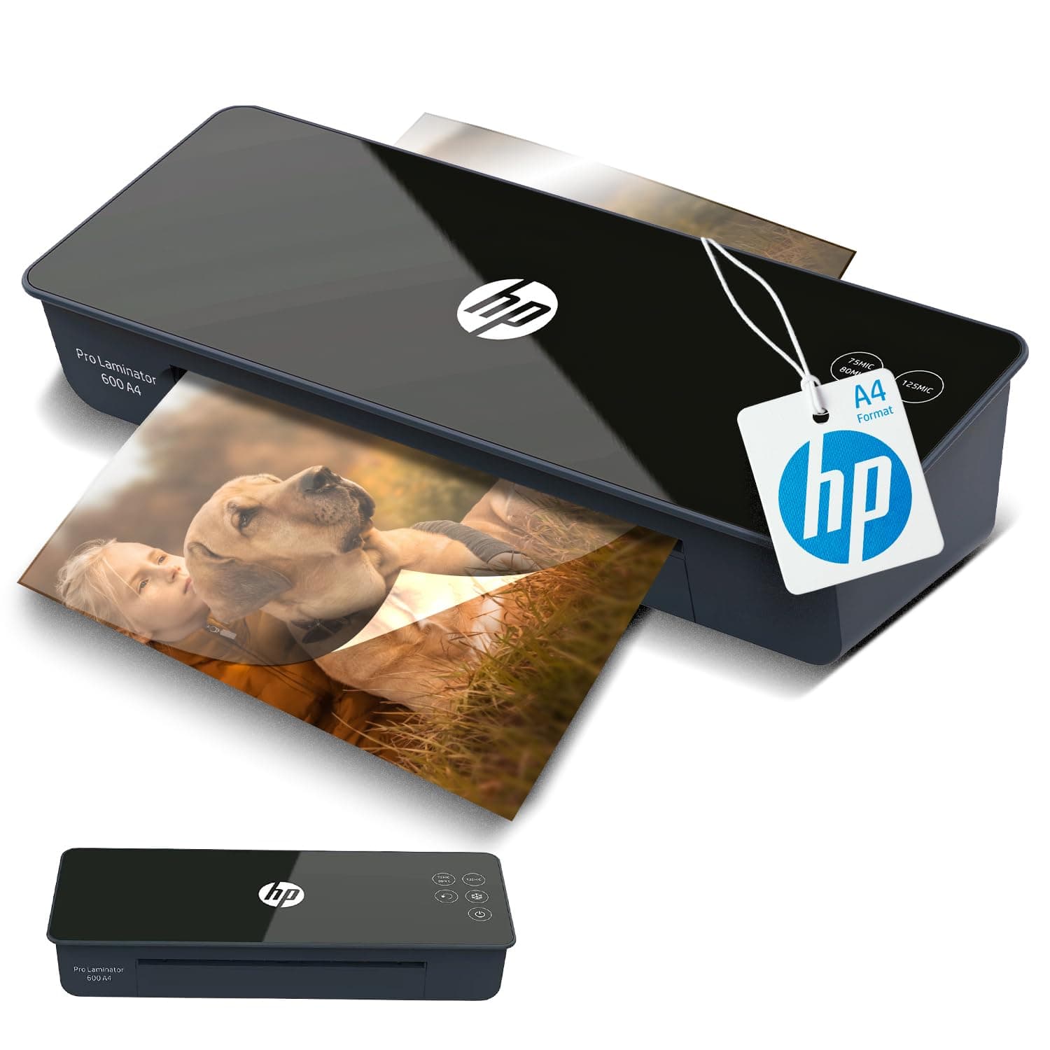 Imprimante photocopieur multifonction HP Pro Laminator 600 A4 pour bureaux et écoles, haute qualité et résistance, 120 f