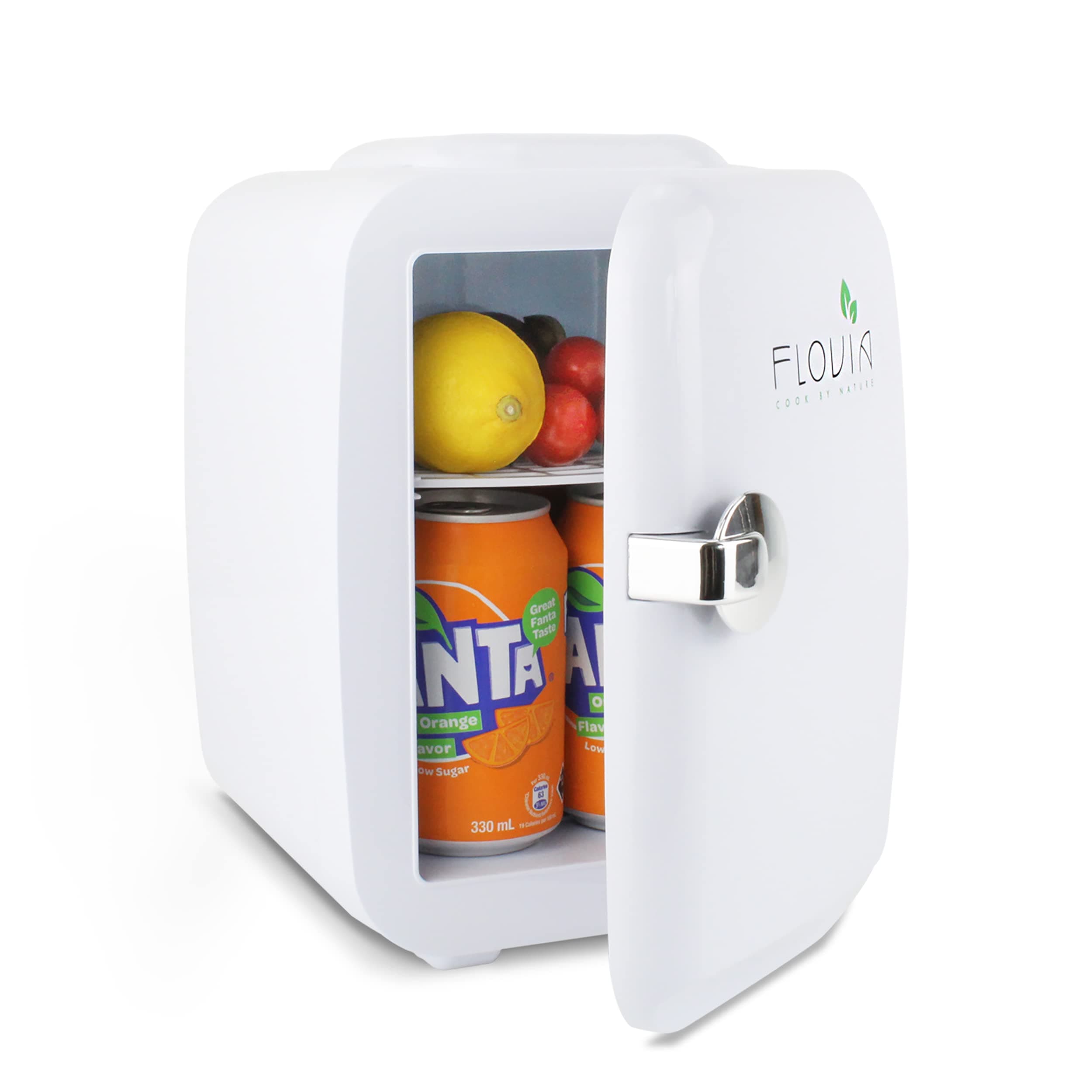 4 litres mini réfrigérateur thermoélectrique, parfait pour cosmétiques et boissons à la chambre à coucher et bureau, Bla