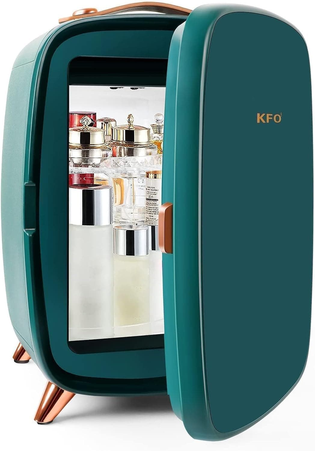 Mini Frigo Cosmétique KFO, capacitée 6L, skintake, make up, silencieux 20dB, température réglable 6°C, make up cold, crè