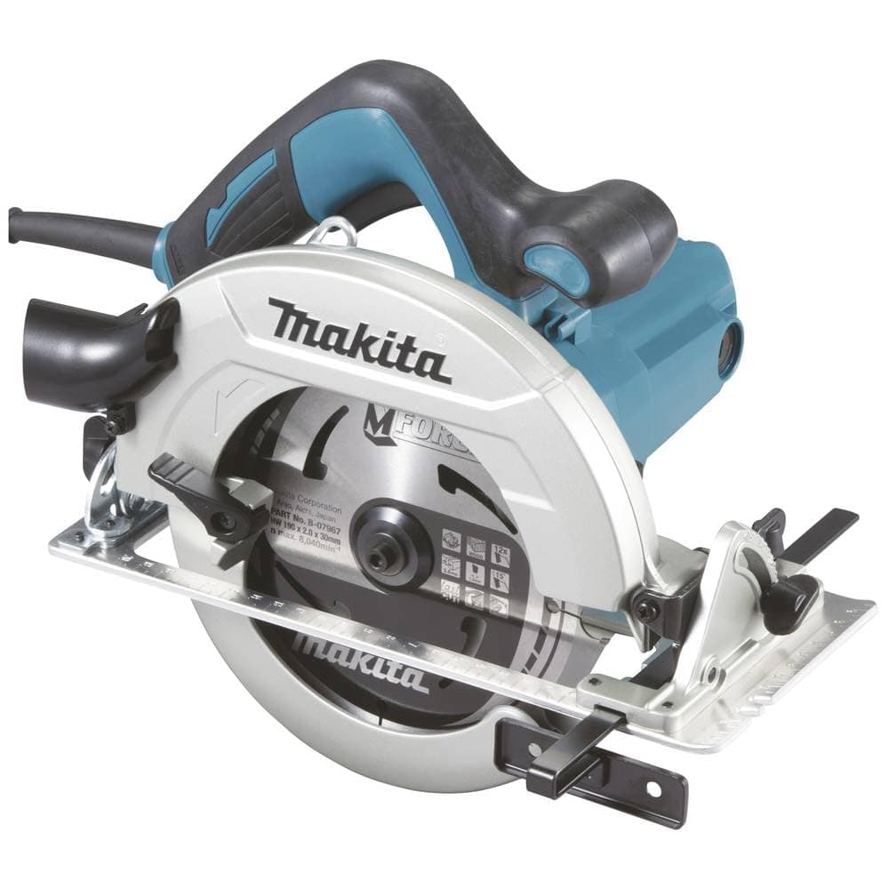 Scie circulaire MAKITA HS7611 1600W Ø 190mm - Professionnel - Atelier - Puissance et précision