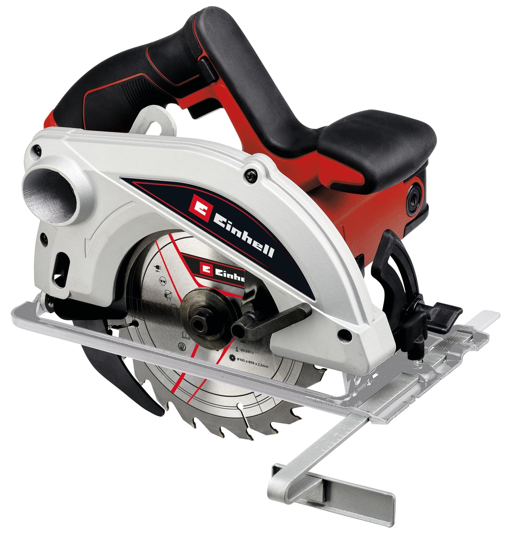 Einhell Scie circulaire Ø160 mm TC-CS 1250 pour professionnels, haute puissance et facilité d'utilisation en constructio
