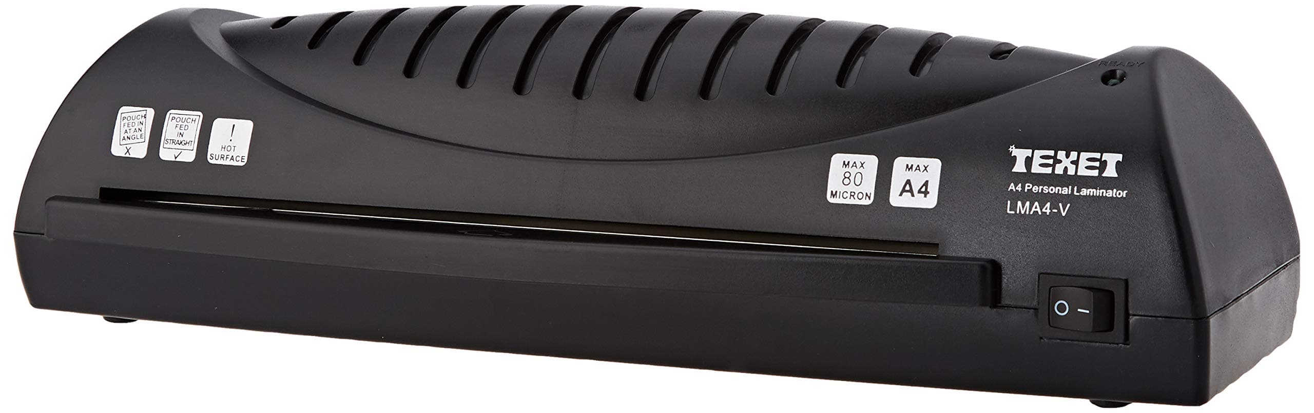 Waytex 78210 Plastifieuse Format A4 - Noir | Fonctionnalités Avancées | Usage Facile | Idéale pour le Bureau | Taille :
