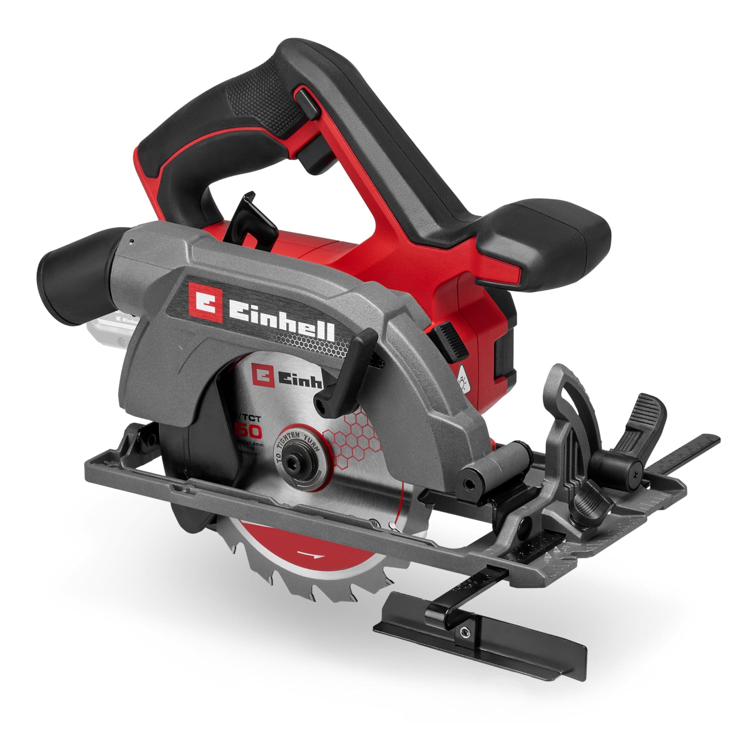 Scie circulaire portative Einhell TE-CS 18/150-2 Li-Solo Power X-Change pour professionnels (portable, 18 V, lame Ø 150