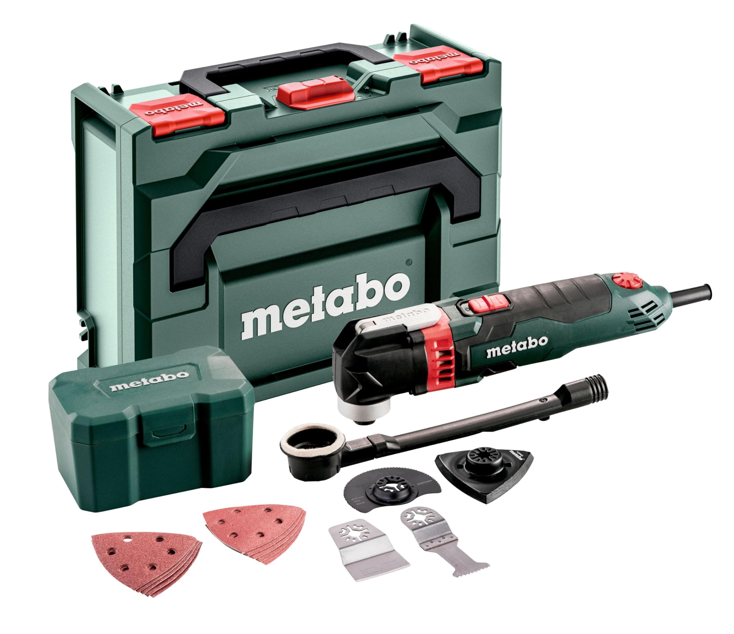 METABO Multiherramienta MT 400 Quick - Équipement professionnel pour bricoleurs avancés - Ateliers et chantiers - Travai