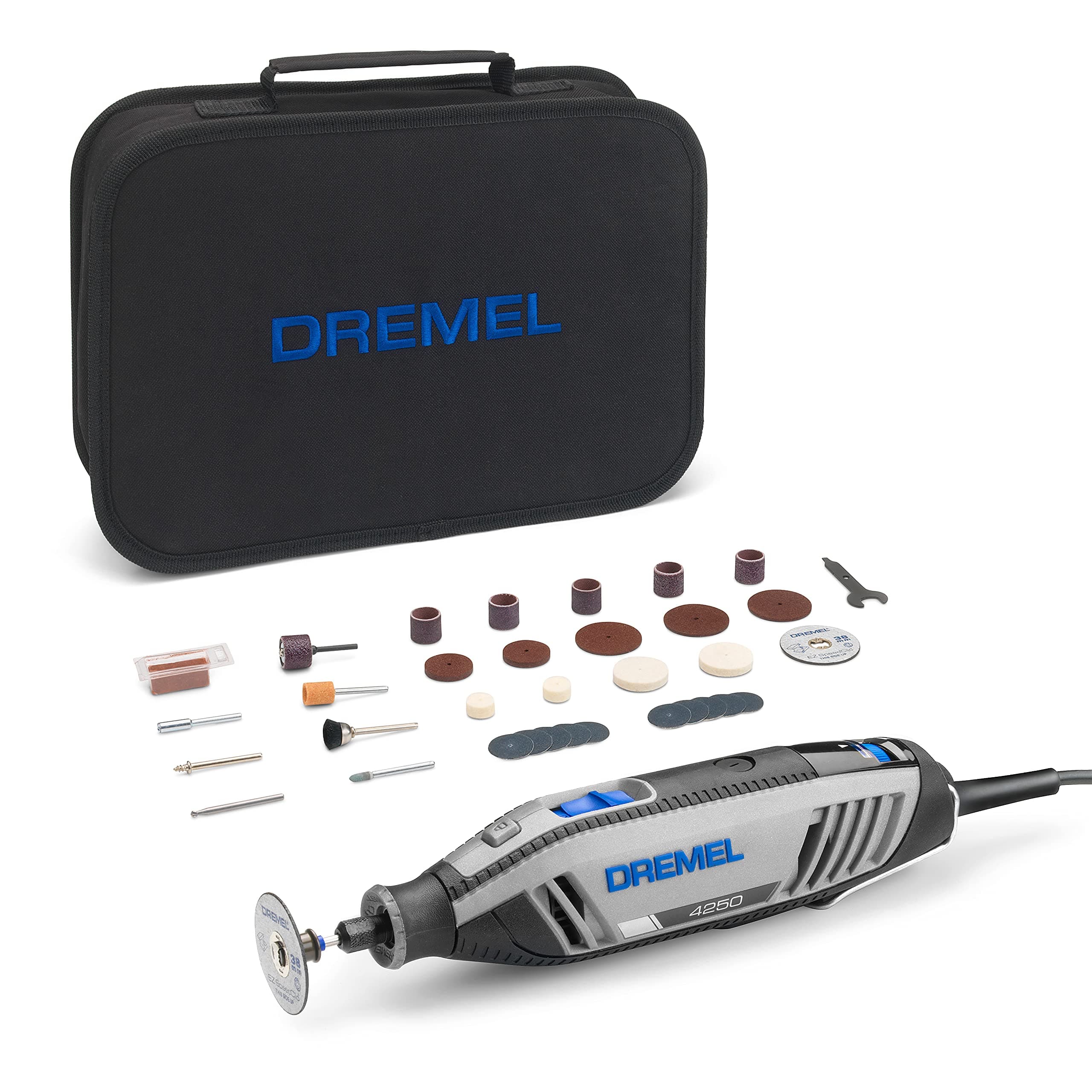 Dremel 4250 Outil Rotatif Multifonction 175W Haute Puissance pour Découper et Poncer - Idéal pour Professionnels et Amat