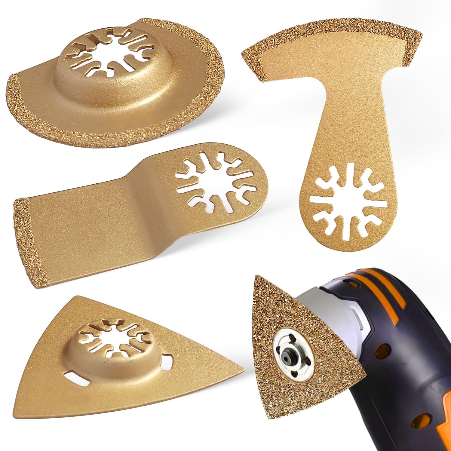 Outil Multifonction Scie Oscillante pour Construction et Atelier pour Famille Outils Meulage Dégagement Coupe Rotatif Mu