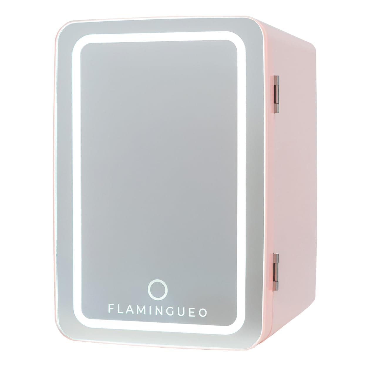 Frigo Flamingueo Mini 6,5L Chaud et Froid pour Cosmétique Chambre 12V/220V LED Miroir
